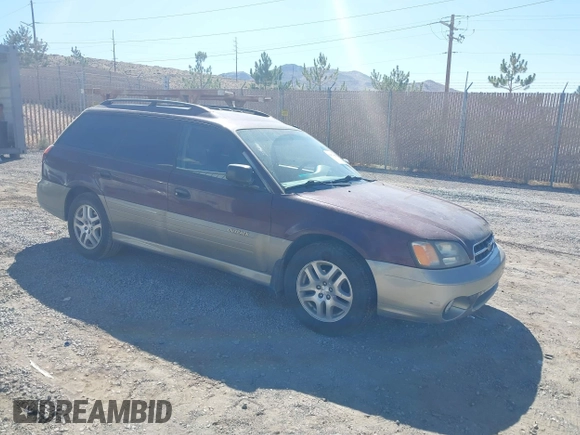 2000 Subaru Legacy Outback with VIN 4S3BH6655Y7626623, listed as a IAAI auction lot 42674610 with 333,110 mi miles and . Bid and sale history available at DreamBid. Image 1.