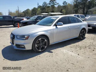2015 Audi A4 Premium with VIN WAUBFAFL3FN046266, listed as a Copart auction lot 48571405 with NaN miles and Salvage Title. Bid and sale history available at carsss.com. Image 1.