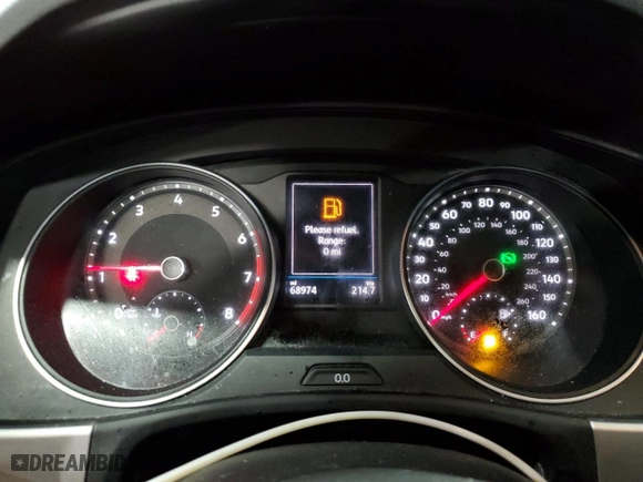 2018 Volkswagen Atlas 3.6L V6 SE with VIN 1V2CR2CA0JC563423, listed as a Copart auction lot 48000505 with 68,974 mi miles and Salvage Title. Bid and sale history available at carsss.com. Image 9.
