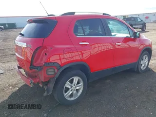 2016 Chevrolet Trax LTZ with VIN KL7CJRSBXGB572279, listed as a IAAI auction lot 41866351 with 97,363 mi miles. Bid and sale history available at carsss.com. Image 4.