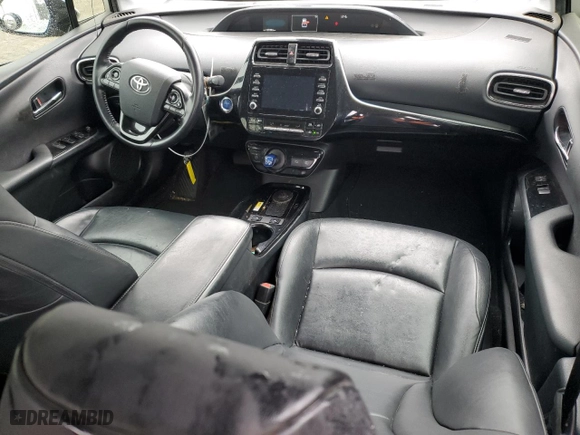 2020 Toyota Prius L Eco with VIN JTDKARFU7L3108641, listed as a Copart auction lot 48982215 with 123,964 mi miles and Salvage Title. Bid and sale history available at carsss.com. Image 8.