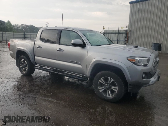 2017 Toyota Tacoma SR5 with VIN 3TMCZ5ANXHM100528, listed as a Copart auction lot 53784595 with 108,157 mi miles and Salvage Title. Bid and sale history available at carsss.com. Image 4.