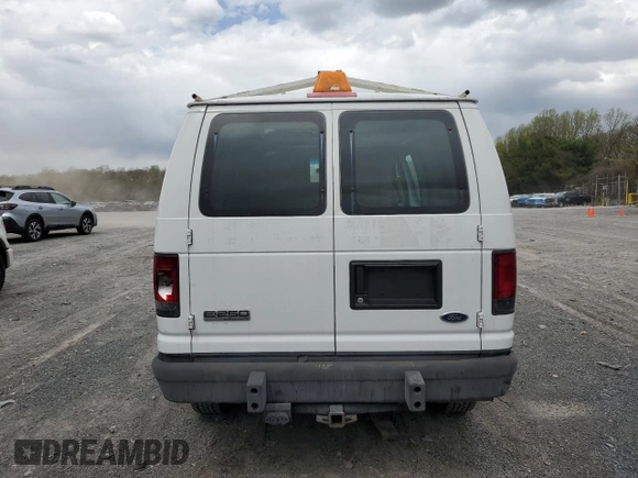 2008 Ford Econoline Cargo Commercial with VIN 1FTNE24W38DA68119, listed as a Copart auction lot 53329525 with 174,174 mi miles and Clean Title. Bid and sale history available at DreamBid. Image 6.