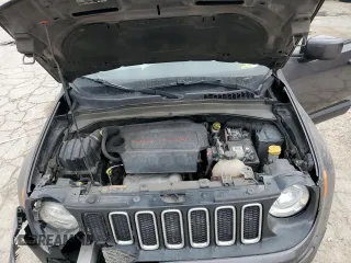 2017 Jeep Renegade Latitude with VIN ZACCJBBB6HPF30337, listed as a Copart auction lot 46453805 with 132,095 mi miles and Salvage Title. Bid and sale history available at carsss.com. Image 13.