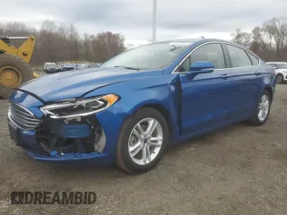 2018 Ford Fusion SE with VIN 3FA6P0HD3JR104051, listed as a Copart auction lot 54200035 with 110,782 mi miles and Clean Title. Bid and sale history available at carsss.com. Image 1.