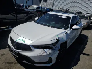 2024 Acura Integra w/A-Spec Technology Package with VIN 19UDE4H68RA025983, listed as a Copart auction lot 61322784 with 8,042 mi miles and Salvage Title. Bid and sale history available at carsss.com. Image 1.