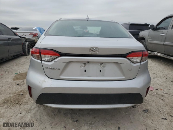 2022 Toyota Corolla LE with VIN 5YFEPMAE7NP290379, listed as a Copart auction lot 46326475 with 53,748 mi miles and Salvage Title. Bid and sale history available at carsss.com. Image 6.