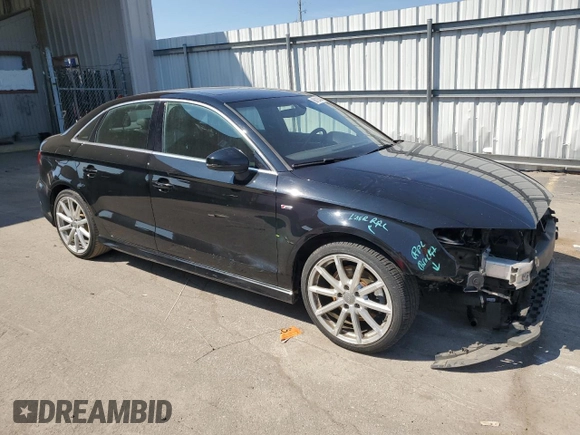 2016 Audi A3 with VIN WAUG7GFF2G1036563, listed as a Copart auction lot 68126464 with 123,657 mi miles and Salvage title. Bid and sale history available at DreamBid. Image 4.