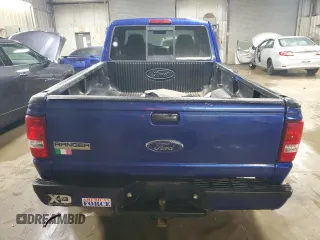 2006 Ford Ranger XLT with VIN 1FTZR45E16PA11971, listed as a Copart auction lot 89385945 with 188,981 mi miles and Salvage Title. Bid and sale history available at carsss.com. Image 6.