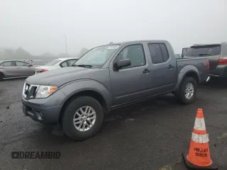2017 Nissan Frontier SV with VIN 1N6AD0EV7HN723725, listed as a Copart auction lot 61253905 with 58,163 mi miles and Salvage title. Bid and sale history available at DreamBid. Image 1.