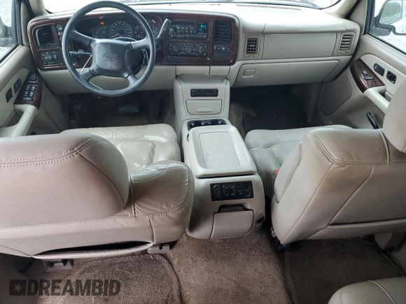 2002 Chevrolet Tahoe Z71 z VIN 1GNEK13Z72R153528, wystawiony jako Copart lot #55117905 z przebiegiem 152 549 mil mil oraz Szkoda całkowita • Salvage title. Historia ofert i sprzedaży dostępna na DreamBid. Obrazek 8.