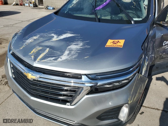 2024 Chevrolet Equinox LT with VIN 3GNAXTEG3RL332559, listed as a Copart auction lot 49460135 with 0 mi miles and Salvage Title. Bid and sale history available at carsss.com. Image 13.