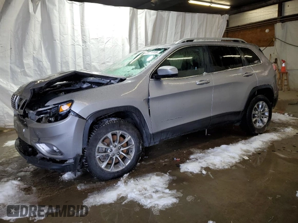 2020 Jeep Cherokee Altitude with VIN 1C4PJMLX8LD655922, listed as a Copart auction lot 41929855 with 0 mi miles and Salvage Title. Bid and sale history available at carsss.com. Image 1.
