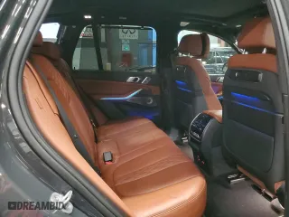 2025 BMW X5 M60i with VIN 5UX33EU06S9W32977, listed as a Copart auction lot 85755824 with 272 mi miles and Salvage Title. Bid and sale history available at carsss.com. Image 11.