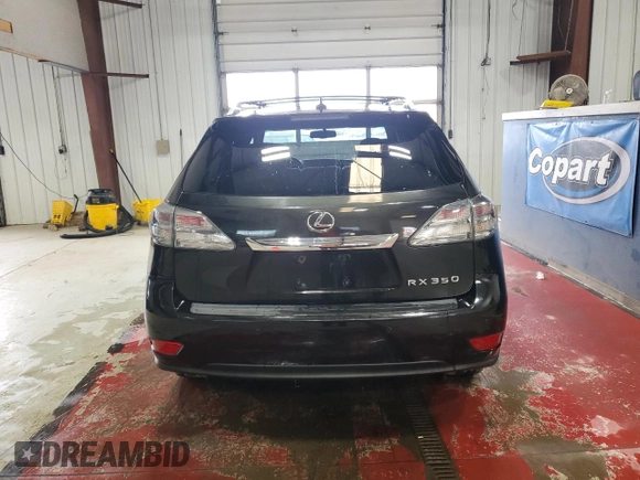 2011 Lexus RX 350 with VIN 2T2BK1BA0BC113613, listed as a Copart auction lot 56015345 with 200,586 mi miles and Salvage Title. Bid and sale history available at DreamBid. Image 6.