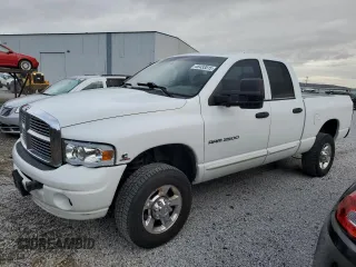 2005 Dodge 2500 SLT z VIN 3D7KS28C25G746925, wystawiony jako Copart lot #48433515 z przebiegiem 313 800 mil mil oraz Czysty tytuł • Clean title. Historia ofert i sprzedaży dostępna na DreamBid. Obrazek 1.