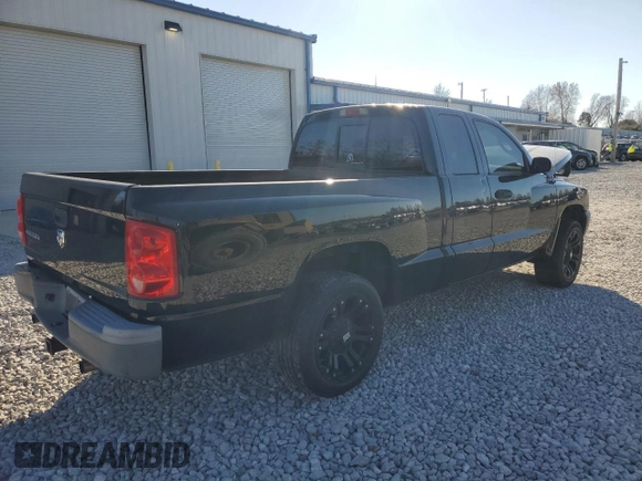2005 Dodge Dakota ST with VIN 1D7HE22K25S161076, listed as a Copart auction lot 83784824 with 142,890 mi miles and Clean Title. Bid and sale history available at DreamBid. Image 3.