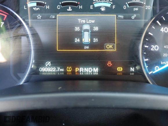 2018 Ford Expedition Platinum with VIN 1FMJU1MTXJEA21795, listed as a IAAI auction lot 42051613 with 90,922 mi miles and . Bid and sale history available at DreamBid. Image 15.