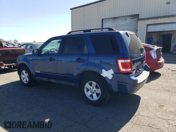 2008 Ford Escape Hybrid with VIN 1FMCU59H78KE46326, listed as a Copart auction lot 53535205 with 215,094 mi miles and Salvage title. Bid and sale history available at DreamBid. Image 2.