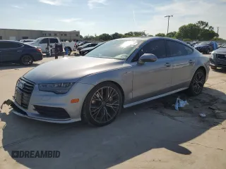 2017 Audi A7 Premium Plus with VIN WAUW2AFC6HN039280, listed as a Copart auction lot 55143424 with Not Provided miles and Salvage Title. Bid and sale history available at carsss.com. Image 1.