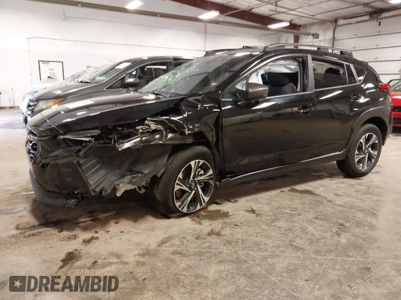 2024 Subaru Crosstrek Premium with VIN JF2GUADC0R8377800, listed as a IAAI auction lot 41840732 with 9,685 mi miles and . Bid and sale history available at DreamBid. Image 2.