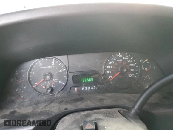 2007 Ford F-350 XL with VIN 1FTWF31P77EB13964, listed as a Copart auction lot 86046944 with 126,568 mi miles and Salvage title. Bid and sale history available at DreamBid. Image 8.