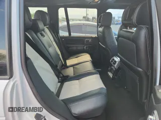 2012 Land Rover Range Rover SC Autobiography with VIN SALMP1E45CA385271, listed as a Copart auction lot 54558125 with 93,103 mi miles and Salvage title. Bid and sale history available at DreamBid. Image 10.