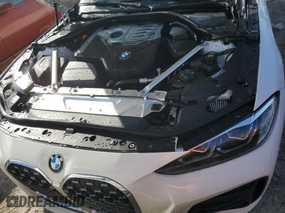 2022 BMW 4 Series 430i with VIN WBA23AT02NCJ38076, listed as a Copart auction lot 76186884 with 21,106 mi miles and Non repairable. Bid and sale history available at DreamBid. Image 11.