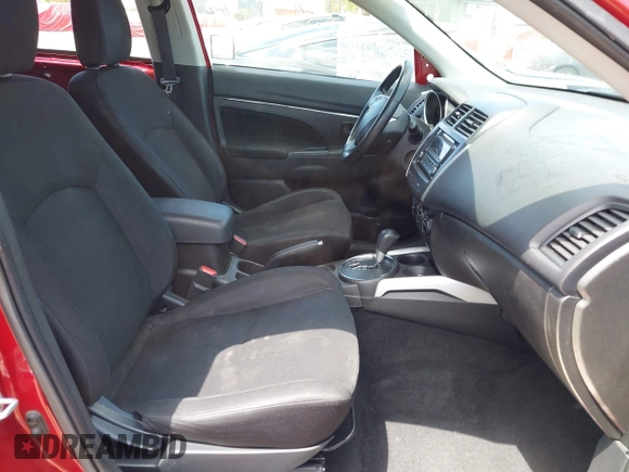 2014 Mitsubishi Outlander Sport ES with VIN 4A4AP3AU0EE014454, listed as a IAAI auction lot 42014902 with 129,189 mi miles. Bid and sale history available at carsss.com. Image 5.