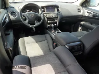 2017 Nissan Pathfinder SV z VIN 5N1DR2MM0HC638237, wystawiony jako Copart lot #59898825 z przebiegiem 96 551 mil mil oraz Szkoda całkowita • Salvage title. Historia ofert i sprzedaży dostępna na DreamBid. Obrazek 8.