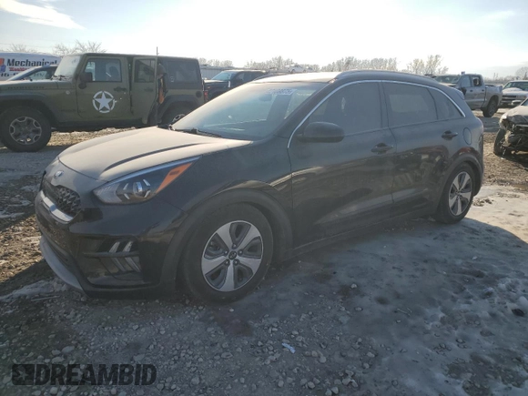 2020 Kia Niro LX with VIN KNDCB3LCXL5424744, listed as a Copart auction lot 42108875 with 32,808 mi miles and Salvage Title. Bid and sale history available at DreamBid. Image 1.