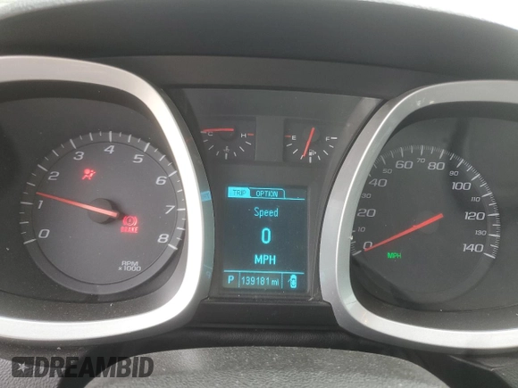 2015 Chevrolet Equinox LT with VIN 2GNFLFEK4F6326924, listed as a Copart auction lot 51821325 with 139,181 mi miles and Salvage Title. Bid and sale history available at carsss.com. Image 9.