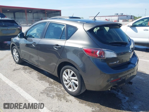 2013 Mazda 3 i Touring with VIN JM1BL1L78D1820969, listed as a IAAI auction lot 42087817 with 83,654 mi miles and . Bid and sale history available at carsss.com. Image 3.