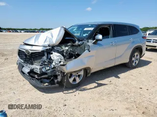 2021 Toyota Highlander L z VIN 5TDZZRAH5MS530442, wystawiony jako Copart lot #58481365 z przebiegiem 71 554 mil mil oraz Szkoda całkowita • Salvage title. Historia ofert i sprzedaży dostępna na DreamBid. Obrazek 1.