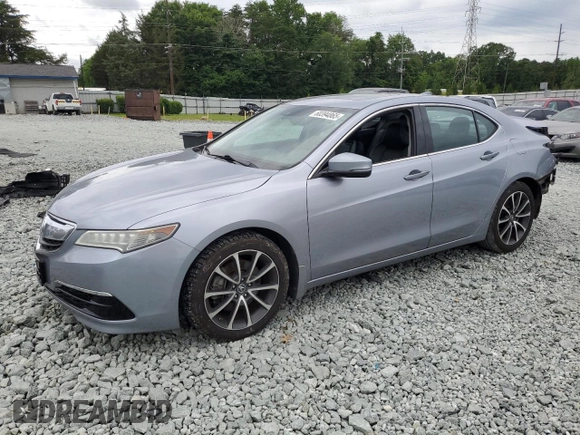 2015 Acura TLX Technology with VIN 19UUB2F56FA018047, listed as a Copart auction lot 60394865 with 204,277 mi miles and Salvage title. Bid and sale history available at DreamBid. Image 1.