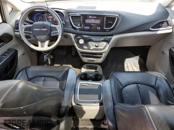 2017 Chrysler Pacifica Limited with VIN 2C4RC1GG2HR727536, listed as a Copart auction lot 51198855 with 108,494 mi miles and Salvage Title. Bid and sale history available at DreamBid. Image 8.