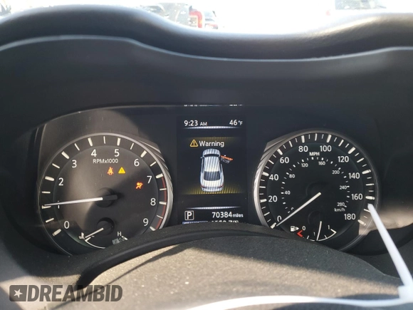 2018 Infiniti Q50 Luxe z VIN JN1EV7AP2JM356815, wystawiony jako Copart lot #51266755 z przebiegiem 70 384 mil mil oraz Szkoda całkowita • Salvage title. Historia ofert i sprzedaży dostępna na DreamBid. Obrazek 9.
