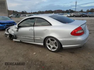 2007 Mercedes-Benz CLK-Class 5.5L with VIN WDBTJ72H77F212695, listed as a Copart auction lot 79744304 with 155,774 mi miles and Clean Title. Bid and sale history available at carsss.com. Image 2.