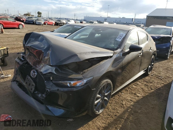 2020 Mazda 3 Preferred with VIN JM1BPBMM1L1158097, listed as a Copart auction lot 73256024 with 25,635 mi miles and Salvage title. Bid and sale history available at DreamBid. Image 1.