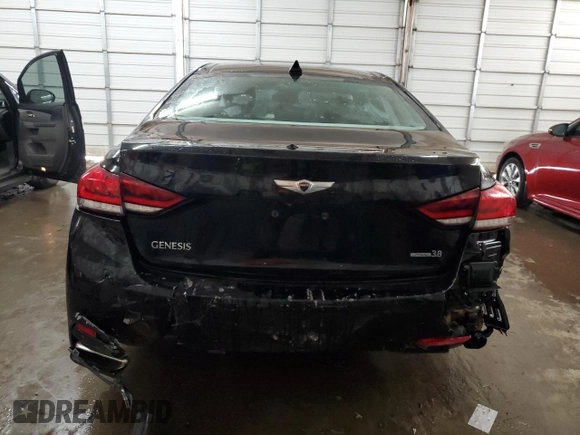 2016 Hyundai Genesis 3.8L with VIN KMHGN4JEXGU142212, listed as a Copart auction lot 70810524 with 115,912 mi miles and Salvage Title. Bid and sale history available at carsss.com. Image 6.