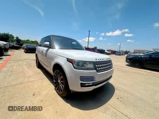 2016 Land Rover Range Rover Supercharged с VIN SALGS2EF4GA317214, выставлен на аукционе Copart как лот 64903065 с пробегом 105 629 миль миль и Чистый • Clean title. История ставок и продаж доступна на DreamBid. Изображение 1.