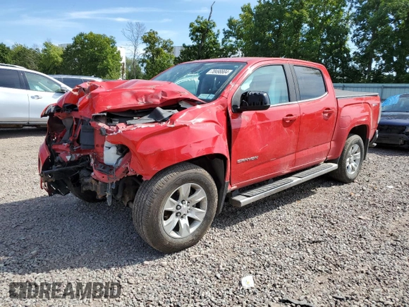 2018 GMC Canyon 4WD All Terrain w/Cloth with VIN 1GTG6CEN9J1235933, listed as a Copart auction lot 70498804 with 121,659 mi miles and Non Repairable. Bid and sale history available at carsss.com. Image 1.