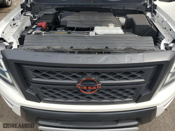 2024 Nissan Titan XD PRO-4X with VIN 1N6AA1FB1RN111525, listed as a Copart auction lot 72861574 with NaN miles and Salvage Title. Bid and sale history available at carsss.com. Image 12.