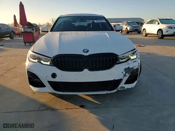 2020 BMW 3 Series 330i with VIN WBA5R1C07LFH41034, listed as a Copart auction lot 85256874 with 64,774 mi miles and Salvage Title. Bid and sale history available at carsss.com. Image 13.