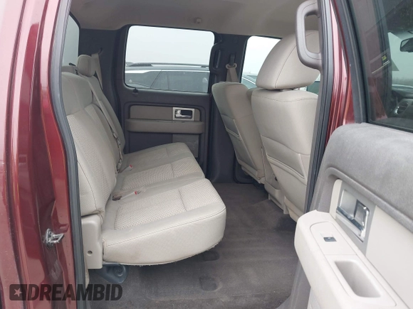 2009 Ford F-150 XL with VIN 1FTPW12V79KC62854, listed as a IAAI auction lot 41513528 with 252,813 mi miles. Bid and sale history available at carsss.com. Image 8.