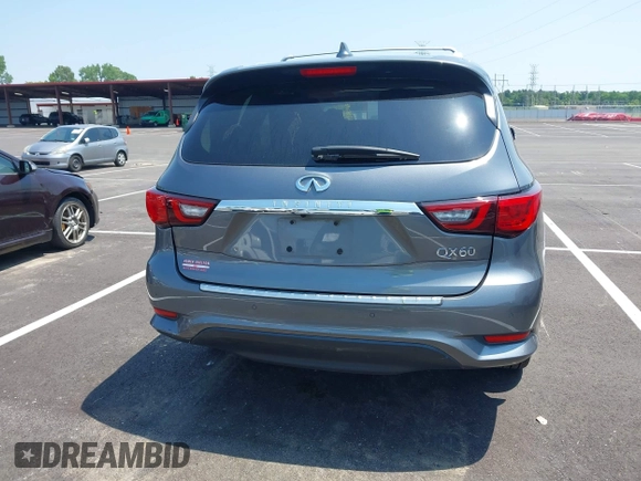 2019 Infiniti QX60 Pure with VIN 5N1DL0MN7KC563655, listed as a IAAI auction lot 42469111 with 84,864 mi miles and . Bid and sale history available at DreamBid. Image 15.