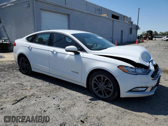 2018 Ford Fusion SE with VIN 3FA6P0LU6JR190317, listed as a Copart auction lot 52308055 with 112,481 mi miles and Clean Title. Bid and sale history available at DreamBid. Image 4.