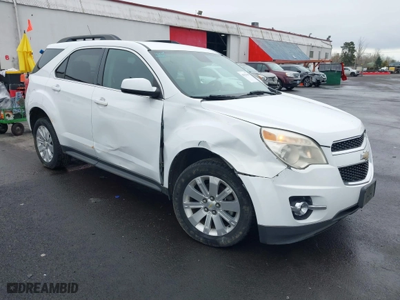 2010 Chevrolet Equinox LT w/1LT with VIN 2CNFLEEW7A6294366, listed as a IAAI auction lot 41621069 with 100,912 mi miles. Bid and sale history available at carsss.com. Image 1.
