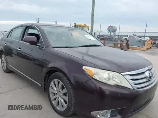 2011 Toyota Avalon with VIN 4T1BK3DB9BU372489, listed as a IAAI auction lot 42833701 with 104,918 mi miles and . Bid and sale history available at DreamBid. Image 1.