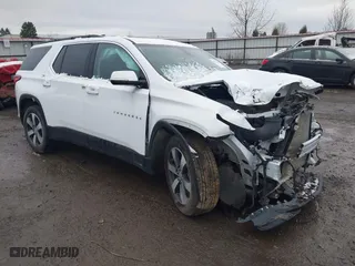 2019 Chevrolet Traverse LT Leather with VIN 1GNEVHKW4KJ280629, listed as a IAAI auction lot 41275434 with 34,562 mi miles. Bid and sale history available at carsss.com. Image 1.